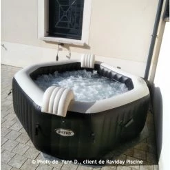 Spa Gonflable Intex PureSpa Carbone 4 Places -piscine Soldes 202208 spa gonflable intex carbone 4 places