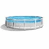 Piscine Tubulaire Ronde Intex Prism Frame Clearview 4,27 X 1,07 M