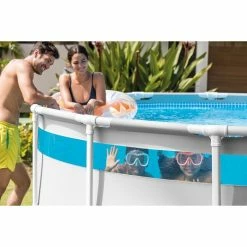 Piscine Tubulaire Ronde Intex Prism Frame Clear Window 4,88 X 1,22 M 15 Piscine Tubulaire Ronde Intex Prism Frame Clear Window 4,88 X 1,22 M -piscine Soldes 26730np ambiance min