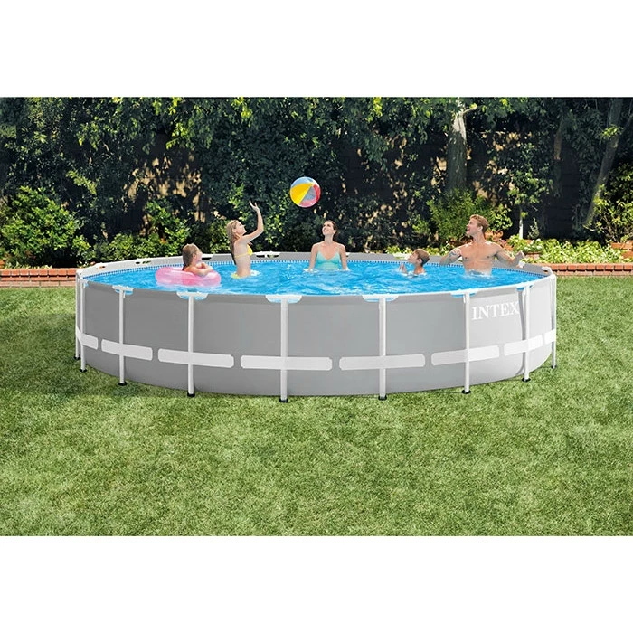 Piscine Tubulaire Ronde Intex Prism Frame 5,49 X 1,22 M 2 Piscine Tubulaire Ronde Intex Prism Frame 5,49 X 1,22 M – Image 2