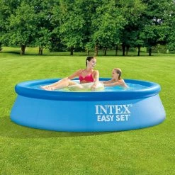 Piscine Autoportée Easy Set Intex 2,44 X 0,61 M -piscine Soldes 28106np raviday piscine intex easy set ambiance min