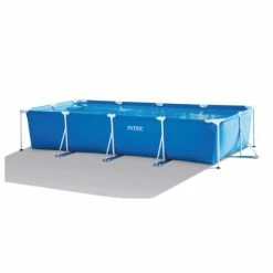 Piscine Tubulaire Intex Metal Frame 4,50 X 2,20 X 0,84 M + Épurateur 1,7 M³