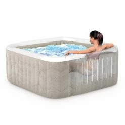 Spa Gonflable Intex PureSpa Chevron 6 Places -piscine Soldes 28446ex spa gonflable chevron 4 places 2 1