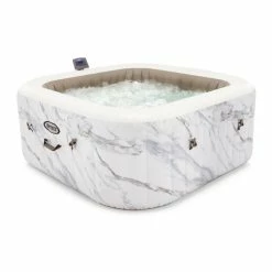 Spa Gonflable Intex PureSpa Calacatta 4 Places -piscine Soldes 28464ex spa gonflable calacatta 4 places