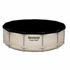 Piscine Tubulaire Ronde Bestway Power Steel™ 3,96 X 1,07 M -piscine Soldes 5614v bache
