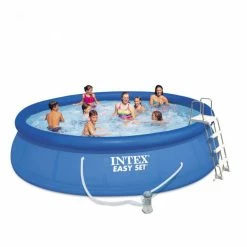 Kit Piscine Autoportée Intex Easy Set 4,57 X 1,07 M -piscine Soldes 56409fr without bkg