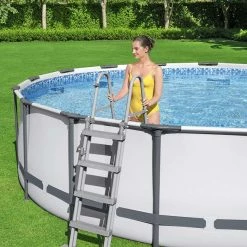 Piscine Tubulaire Bestway Ronde Steel Pro Max 4,57 X 1,22 M -piscine Soldes 56438 4