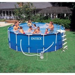 Kit Piscine Tubulaire Intex Metal Frame 4.57 X 1.22 M 8 Kit Piscine Tubulaire Intex Metal Frame 4.57 X 1.22 M -piscine Soldes 56946fr with bkg