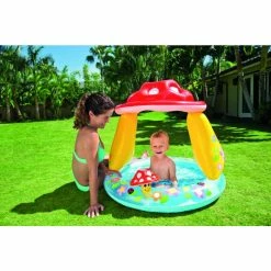 Pataugeoire Gonflable Intex Champignon -piscine Soldes 57114 4