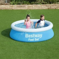 Piscine Autoportée Bestway Fast Set Ronde 1,83 X 0,51 M -piscine Soldes 57392 piscine autoportee bestway 4