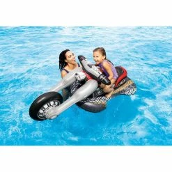 Moto Chopper à Chevaucher Intex -piscine Soldes 57534np ambiance min