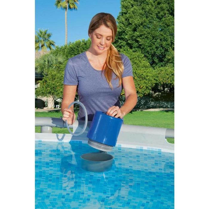 Skimmer De Surface Bestway Flowclear Pour Piscine Autoportée Ou Tubulaire 5 Skimmer De Surface Bestway Flowclear Pour Piscine Autoportée Ou Tubulaire – Image 5