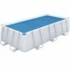 Bâche à Bulles Bestway Rectangulaire 4,57 X 2,47 M Pour Piscine De 4,88 X 2,74 X 1,22 M