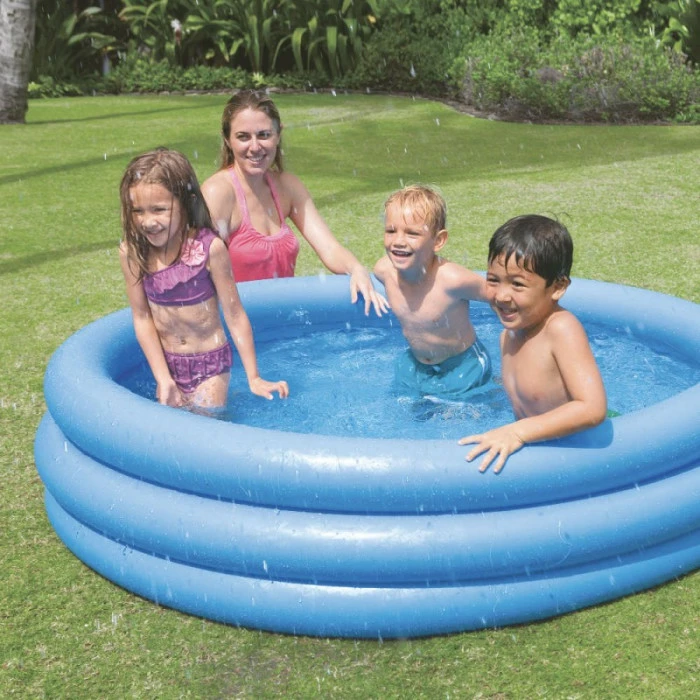 Piscine Gonflable INTEX Bleu Cristal 1 Piscine Gonflable INTEX Bleu Cristal