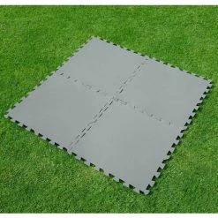 Lot De 9 Tapis De Sol 50x50cm Gris à Assembler Pour Piscine Bestway 7 Lot De 9 Tapis De Sol 50x50cm Gris à Assembler Pour Piscine Bestway -piscine Soldes 58639 9 tapis sol gris assembler piscine bestway complet