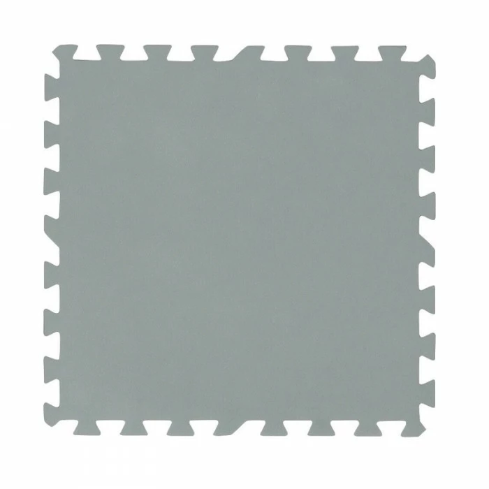 Lot De 9 Tapis De Sol 50x50cm Gris à Assembler Pour Piscine Bestway 1 Lot De 9 Tapis De Sol 50x50cm Gris à Assembler Pour Piscine Bestway