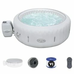 Spa Gonflable Bestway Lay-Z Spa PARIS AirJet 6 Places -piscine Soldes 60013 spa gonflable bestway paris air jet 4 6 places accessoires