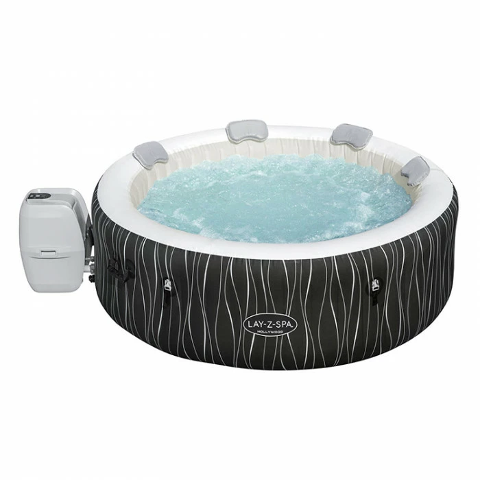 Spa Gonflable Bestway Lay-Z Spa HOLLYWOOD AirJet 6 Places 1 Spa Gonflable Bestway Lay-Z Spa HOLLYWOOD AirJet 6 Places