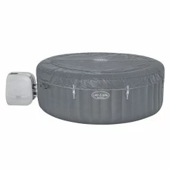 Spa Gonflable Bestway Lay-Z Spa SANTORINI HydroJet Pro 7 Places -piscine Soldes 60075 spa gonflable bestway lay z spa santorini couverture