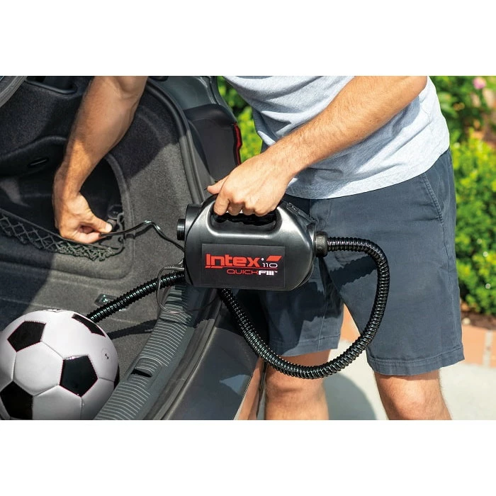Gonfleur éléctrique Compresseur 12 & 220 V Intex 4 Gonfleur éléctrique Compresseur 12 & 220 V Intex – Image 4
