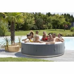 Spa Gonflable Ubbink Infinite Spa XTRA 8 Places 13 Spa Gonflable Ubbink Infinite Spa XTRA 8 Places -piscine Soldes 8680016 spa gonflable ubbink infinite spa xtra 8 places ambiance 2