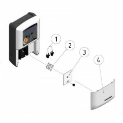 Tuyau Pour Pompe Doseuse Automatic PH Bayrol (2017-2020) 5 Tuyau Pour Pompe Doseuse Automatic PH Bayrol (2017-2020) -piscine Soldes automatic bayrol vue eclatee eau2