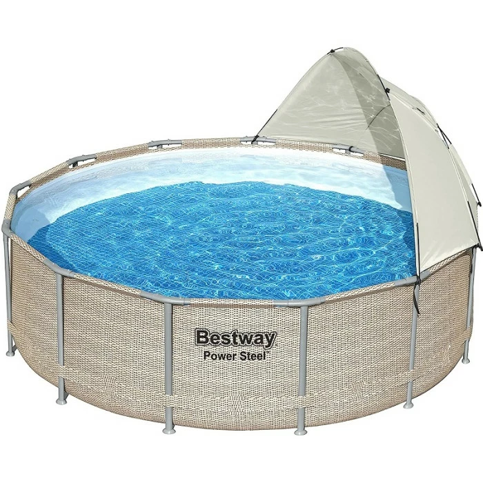 Auvent Pour Piscine Tubulaire Bestway Ø 3,05 à 5,49 M 1 Auvent Pour Piscine Tubulaire Bestway Ø 3,05 à 5,49 M