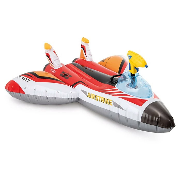 Avion Gonflable Intex + Pistolet à Eau - Rouge 1 Avion Gonflable Intex + Pistolet à Eau - Rouge