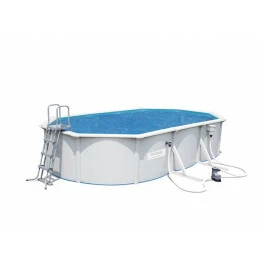 Bâche à Bulles Bestway Ovale 6 X 3,50 M Pour Piscine De 6,10 X 3,60 X 1,20 M 1 Bâche à Bulles Bestway Ovale 6 X 3,50 M Pour Piscine De 6,10 X 3,60 X 1,20 M