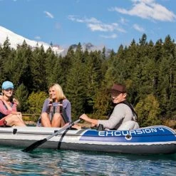 Set Bateau Gonflable 4 Places Intex Excursion 4 21 Set Bateau Gonflable 4 Places Intex Excursion 4 -piscine Soldes bateau intex excursion 4places 8