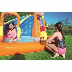 Aire De Jeux Château Bestway Turbo Splash H2o Go 14 Aire De Jeux Château Bestway Turbo Splash H2o Go -piscine Soldes chateau gonflable toboggan piscine bestway h2o go 7