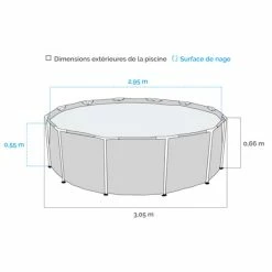 Piscine Tubulaire Bestway Steel Pro Ronde Décor Animaux 3,05 X 0,66 M 8 Piscine Tubulaire Bestway Steel Pro Ronde Décor Animaux 3,05 X 0,66 M -piscine Soldes dimensions piscine tubulaire bestway steel pro ronde animaux 305 x 66 cm