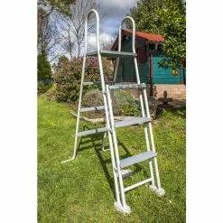 GRE Piscine Ronde Acier Gré Atlantis - Ø 3,50 X 1,30 M 14 GRE Piscine Ronde Acier Gré Atlantis - Ø 3,50 X 1,30 M -piscine Soldes echelle piscine gre 8