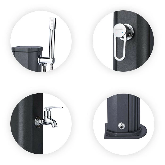 Douche Solaire Jolly Go 20L-Vert Opaline 2 Douche Solaire Jolly Go 20L-Vert Opaline – Image 2