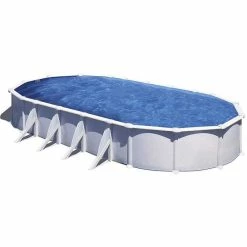 GRE Piscine Ovale Acier Gré Atlantis - 10 X 5,50 M