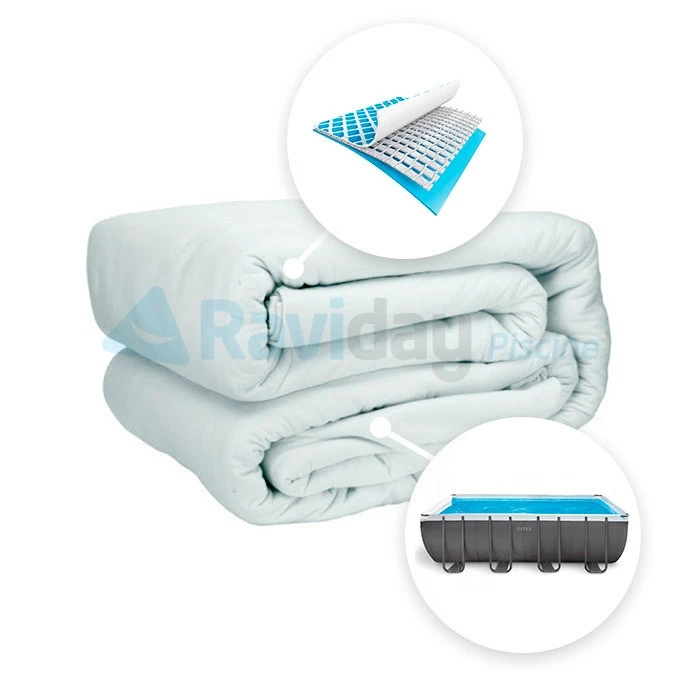 Liner Pour Piscine Tubulaire Rectangulaire Intex SILVER / XTR 5,49 X 2,74 X 1,32 M 1 Liner Pour Piscine Tubulaire Rectangulaire Intex SILVER / XTR 5,49 X 2,74 X 1,32 M