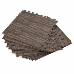 Tapis Effet Bois Pour Spa Et Piscine Bestway 3m² - 12 Dalles