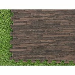 Tapis Effet Bois Pour Spa Et Piscine Bestway 3m² - 12 Dalles 12 Tapis Effet Bois Pour Spa Et Piscine Bestway 3m² - 12 Dalles -piscine Soldes lot de 12 dalles de protection de sol en mousse 5080 x 5080 cm effet bois pour piscine et spa bestway 5