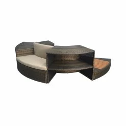 Spa Portable Netspa Vita 4 Personnes Avec Mobilier -piscine Soldes netspa mobilier vita 140 1