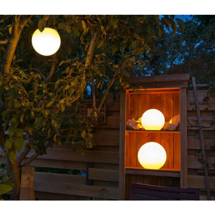 Pack Boules LED Ubbink Multibright Solar Float - 3 Tailles 2 Pack Boules LED Ubbink Multibright Solar Float - 3 Tailles – Image 2