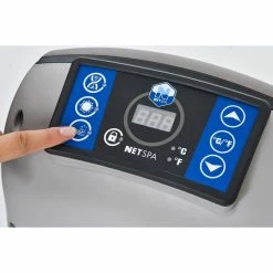 Spa Portable Netspa Vita Seul 4 Personnes -piscine Soldes panneau de controle