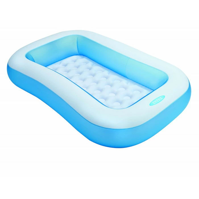 Pataugeoire Gonflable Rectangulaire Pour Bébé - Intex Baby Pool 1 Pataugeoire Gonflable Rectangulaire Pour Bébé - Intex Baby Pool