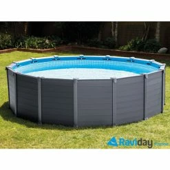 Piscine Tubulaire Ronde Intex Graphite 4.78 X 1.24 M 15 Piscine Tubulaire Ronde Intex Graphite 4.78 X 1.24 M -piscine Soldes piscine intex graphite 28382fr 2