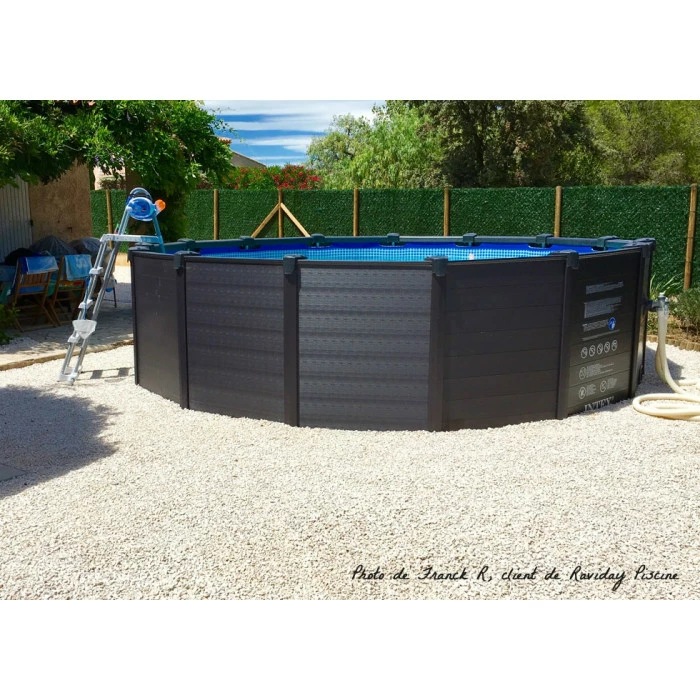 Piscine Tubulaire Ronde Intex Graphite 4.78 X 1.24 M 9 Piscine Tubulaire Ronde Intex Graphite 4.78 X 1.24 M – Image 9