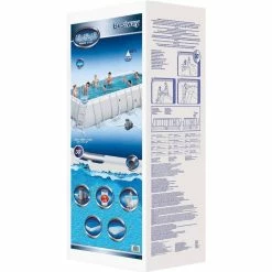 Piscine Tubulaire Rectangulaire Bestway Power Steel 7,32 X 3,66 X 1,32 -piscine Soldes piscine rectangulaire bestway power steel 732x366x132 studio6 2