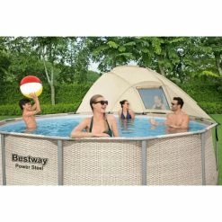 Piscine Tubulaire Ronde Bestway Power Steel™ 3,96 X 1,07 M -piscine Soldes piscine tubulaire bestway ronde power steeltm 3 96 x 1 07 m min