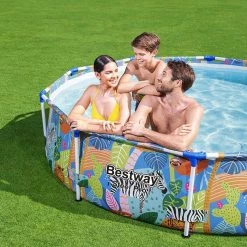 Piscine Tubulaire Bestway Steel Pro Ronde Décor Animaux 3,05 X 0,66 M 10 Piscine Tubulaire Bestway Steel Pro Ronde Décor Animaux 3,05 X 0,66 M -piscine Soldes piscine tubulaire bestway steel pro ronde animaux 305 x 66 cm 3