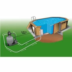 Piscine En Bois Octogonale Ubbink Azura 6,10 X 4 X 1,20 M - Liner Beige 11 Piscine En Bois Octogonale Ubbink Azura 6,10 X 4 X 1,20 M - Liner Beige -piscine Soldes piscine ubbink azura 490 355 130 bleu 6 3