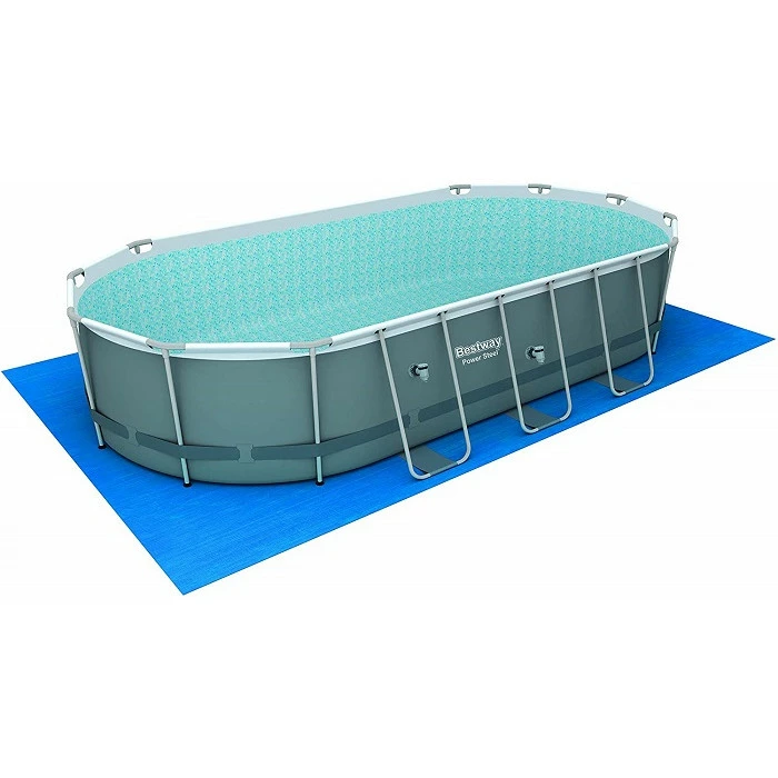 Piscine Tubulaire Ovale Bestway Power Steel 5,49 X 2,74 X 1,22 M 2 Piscine Tubulaire Ovale Bestway Power Steel 5,49 X 2,74 X 1,22 M – Image 2