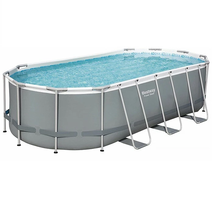 Piscine Tubulaire Ovale Bestway Power Steel 5,49 X 2,74 X 1,22 M 1 Piscine Tubulaire Ovale Bestway Power Steel 5,49 X 2,74 X 1,22 M